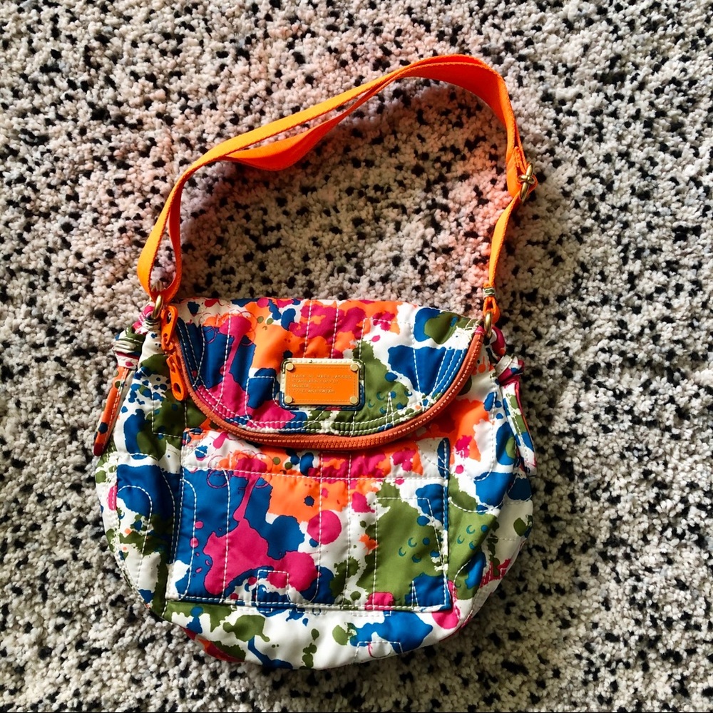 Marc Jacobs paint splattered crossbody
